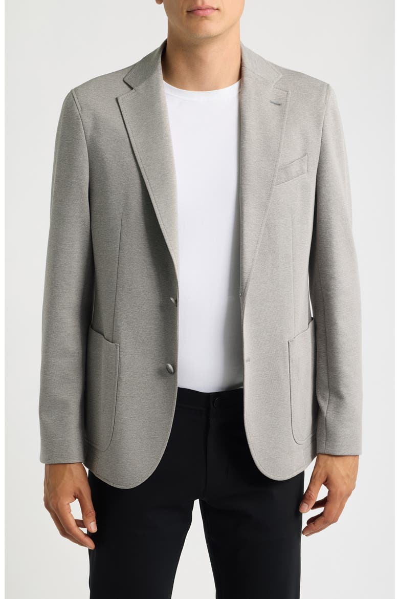 Hanry Hooded Sport Coat, Alternate, color, OPEN GREY