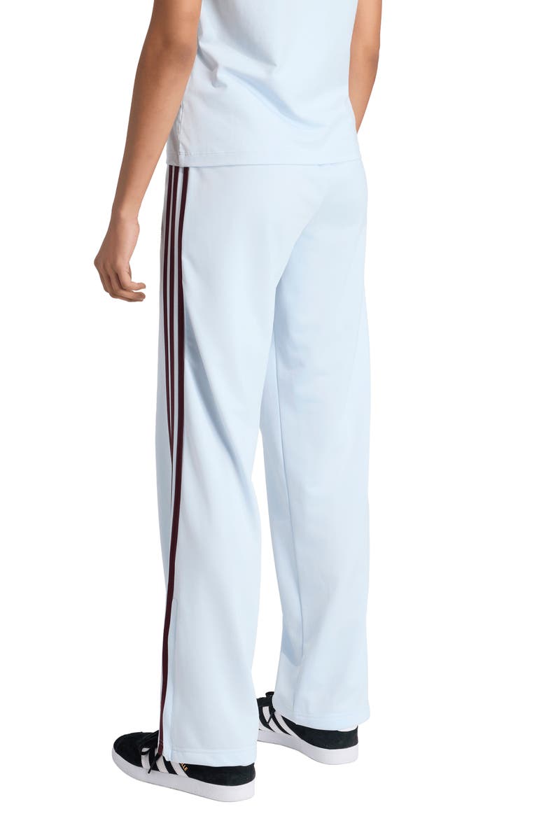 adidas Originals Firebird Classic Recycled Polyester Track Pants, Alternate, color, Crystal Sky/ Maroon