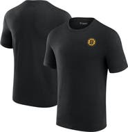 FANATICS Men's Fanatics Black Boston Bruins Signature Front Office Modal T-Shirt