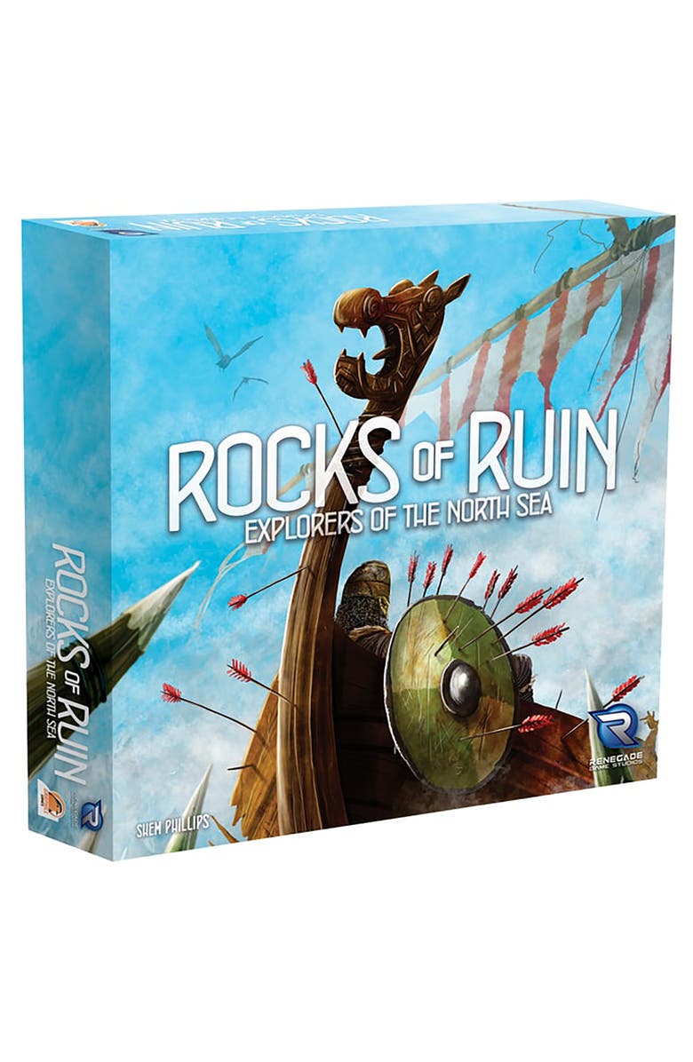 Renegade Game Studios Explorers of the North Sea Rocks of Ruin Expansion, Main, color, Multicolored