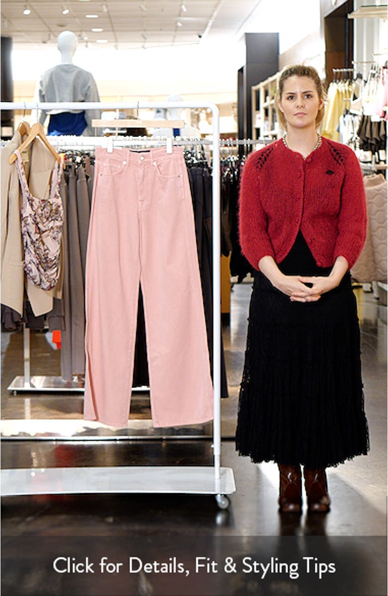 Taylor High Waist Wide Leg Jeans, sales video thumbnail