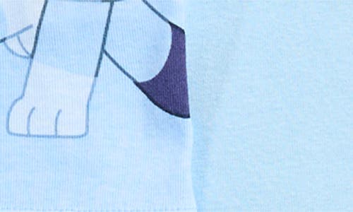 Ame Bluey Assorted 2-pack Print Fitted Two-piece Pajamas In Blue