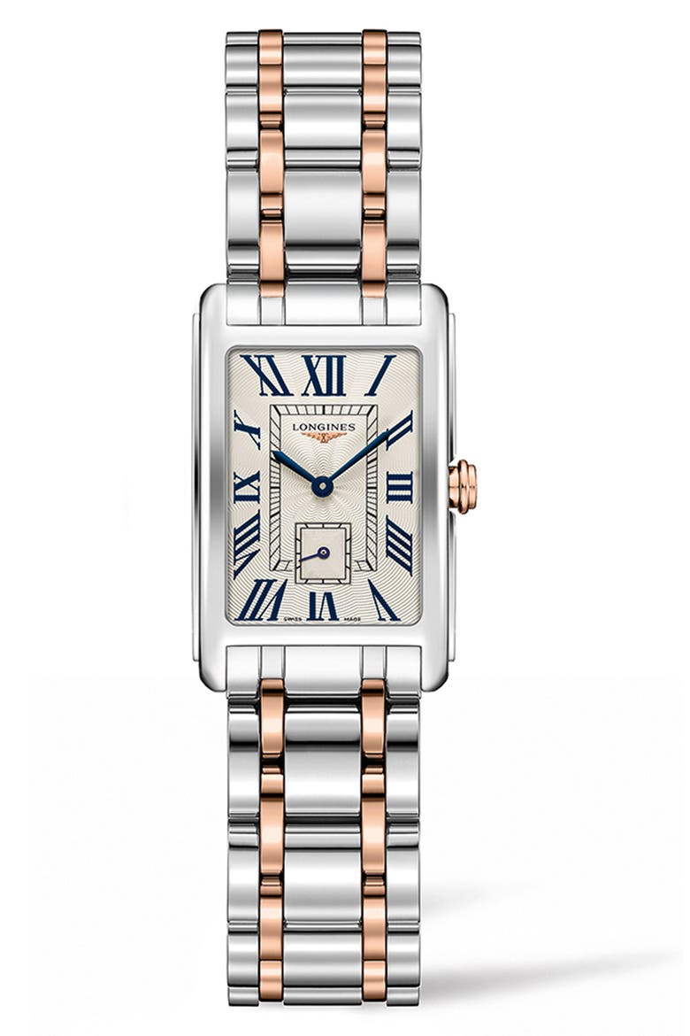 DolceVita Bracelet Watch, 20.8mm x 32mm, Main, color, SILVER