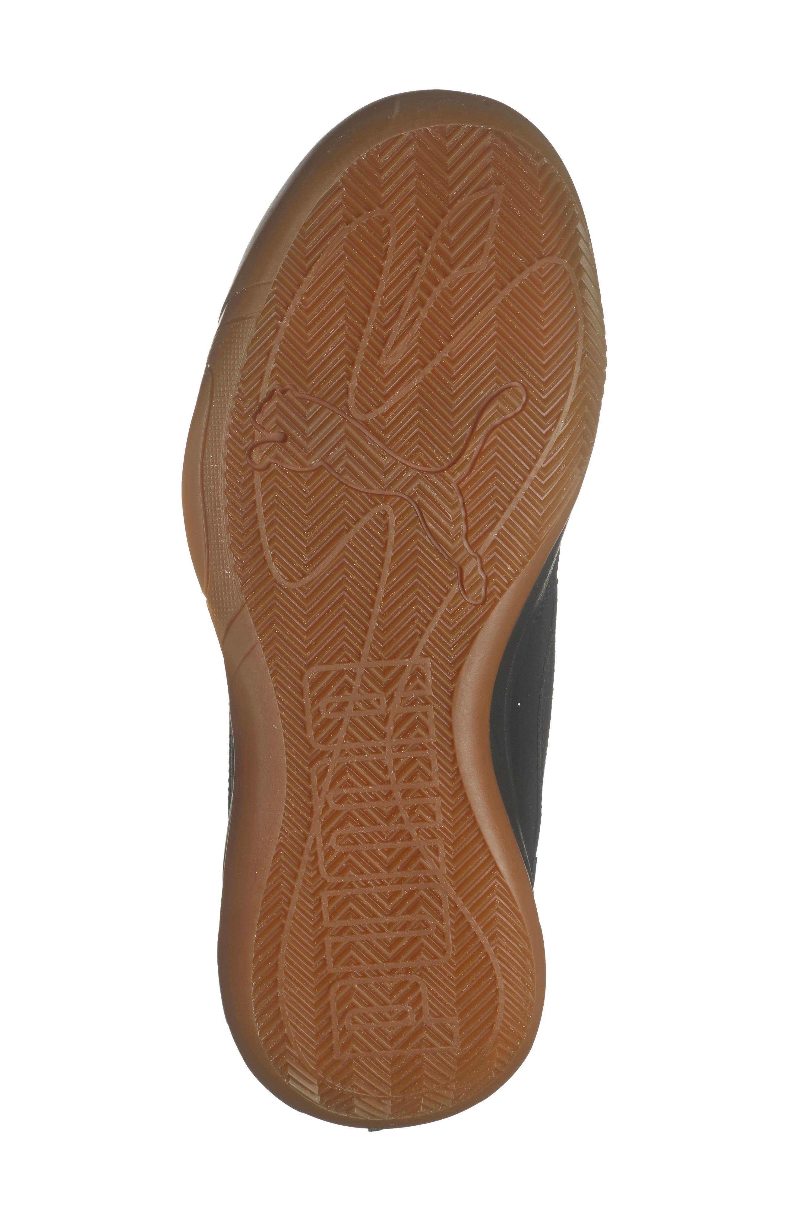 PUMA Court Pro High Top Sneaker, Alternate, color, Puma Black/ Archive Gold