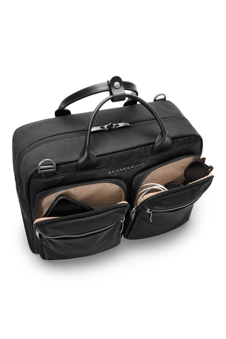 Rhapsody Multi-Pocket Cabin Bag, Alternate, color, BLACK
