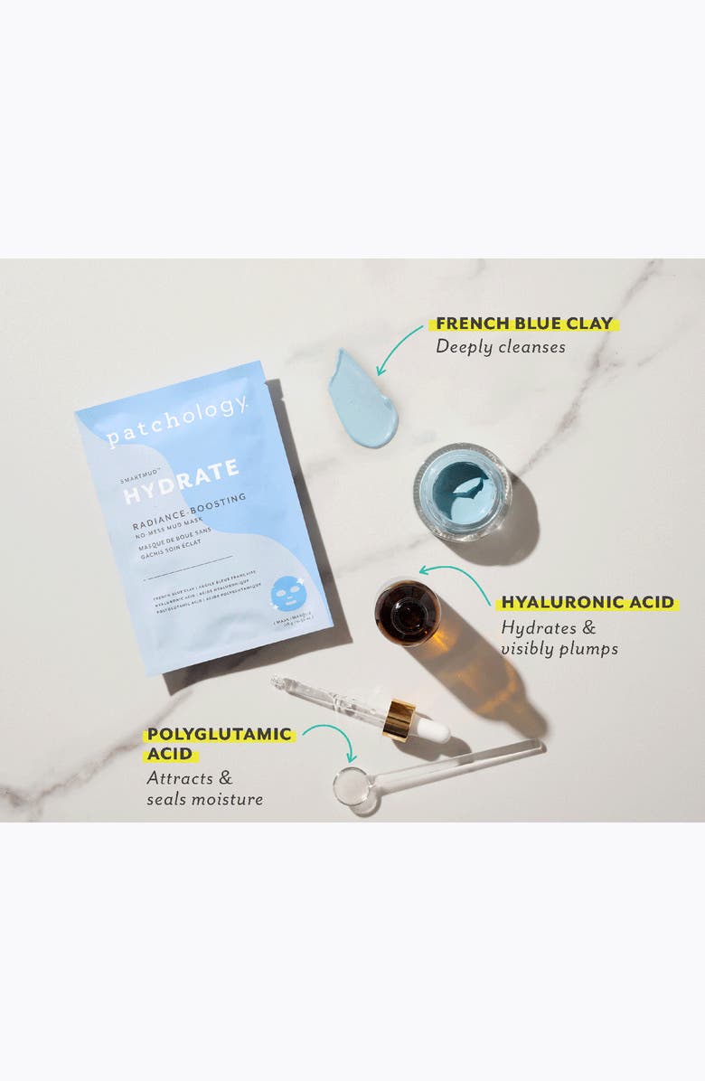 Patchology Smartmud<sup>™</sup> Hydrate Radiance-Boosting Mud Mask, Alternate, color, 