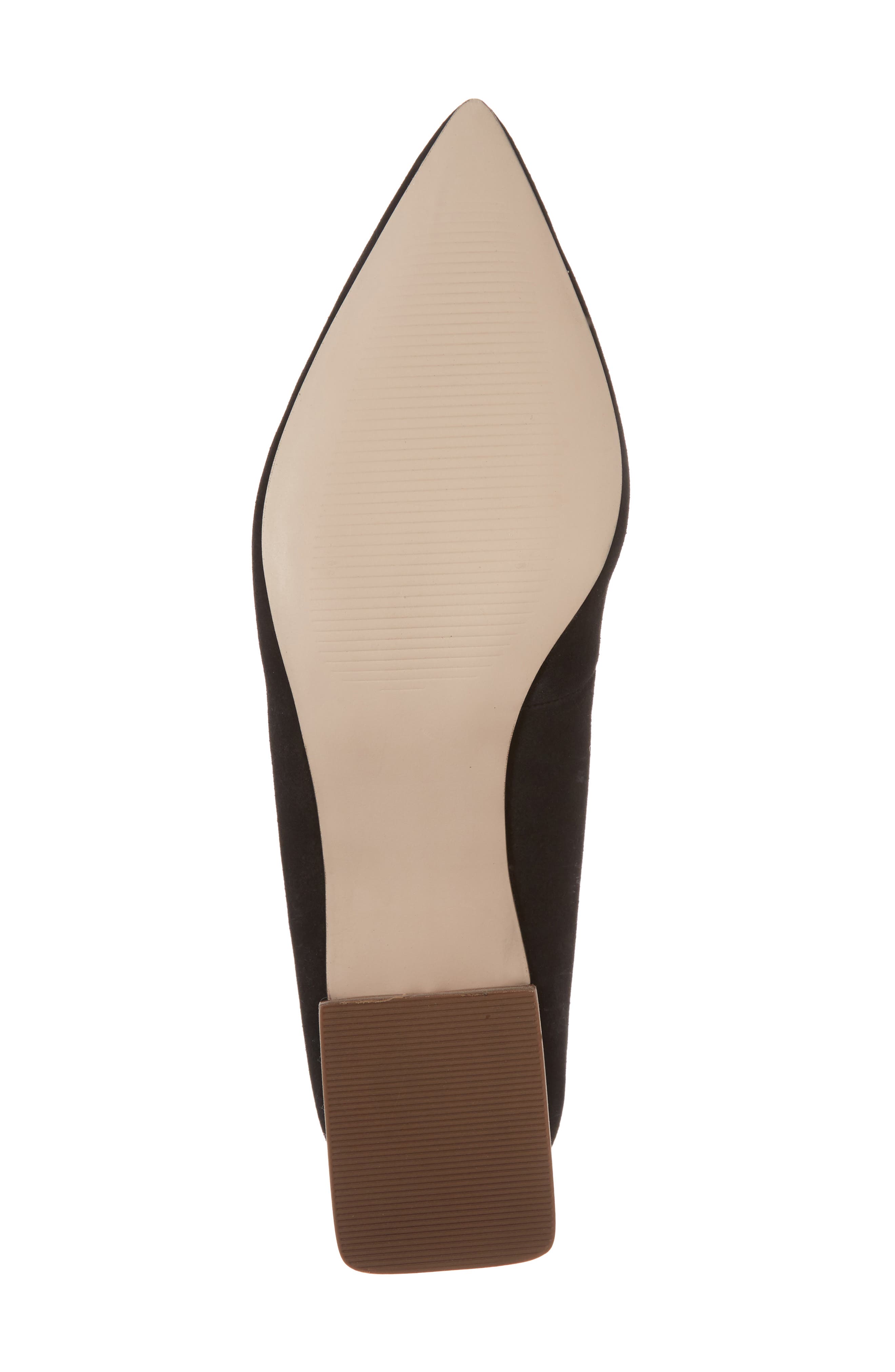 Sole Society Mavis Flare Heel Loafer, Alternate, color, 