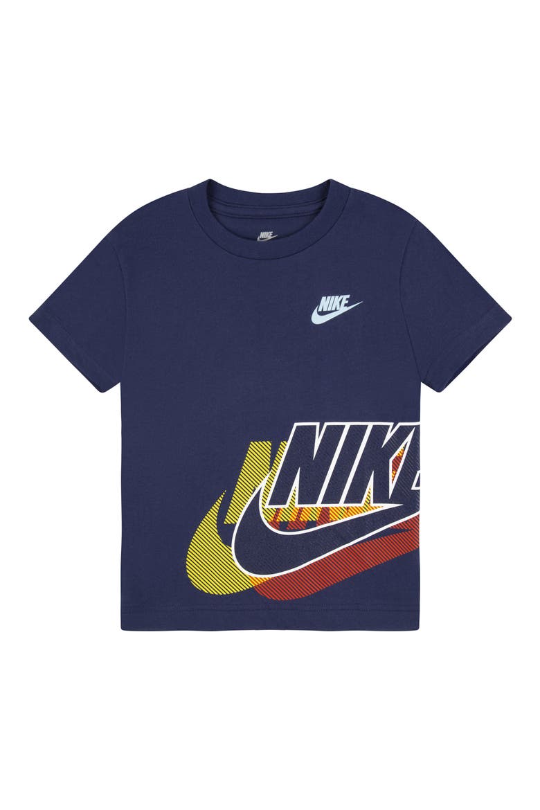 Kids' Futura Sidewinder Graphic Tee, Main, color, MIDNIGHT NAVY