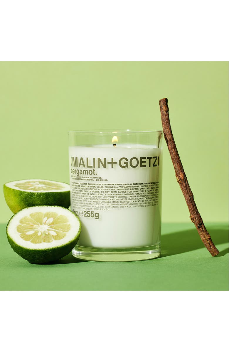 MALIN+GOETZ Bergamot Scented Candle, Alternate, color, Bergamot