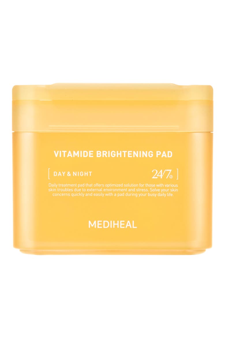 Vitamide Brightening Pads, Main, color, YELLOW