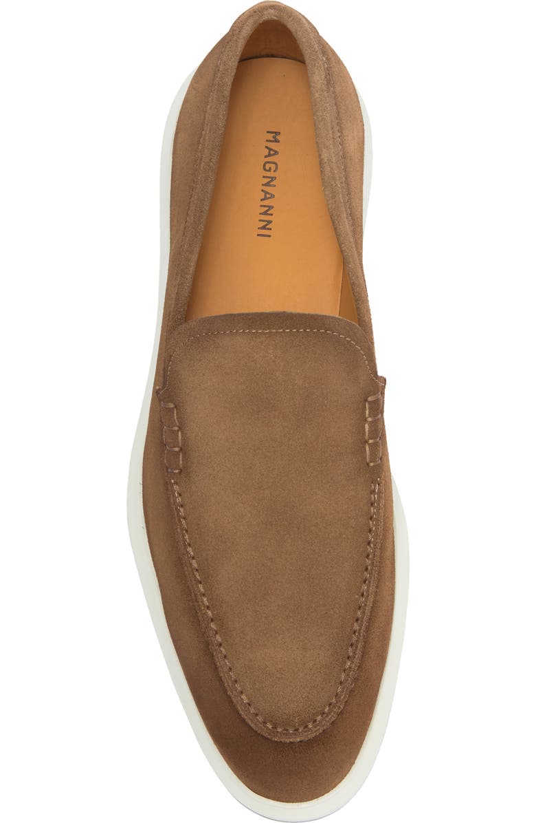 Magnanni Orion Suede Slip-On Sneaker, Alternate, color,