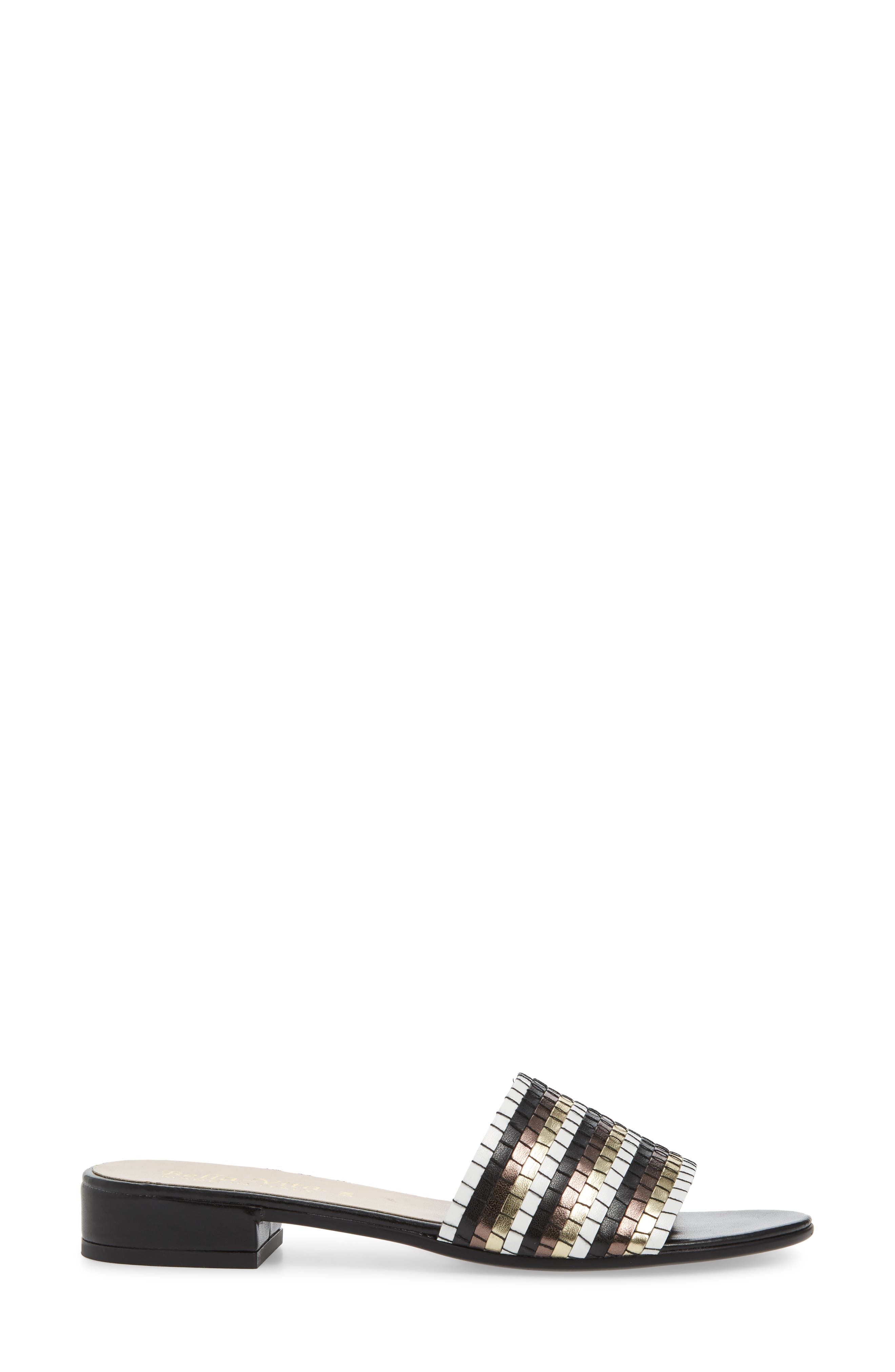 Bella Vita Eli-Italy Woven Slide Sandal, Alternate, color, 