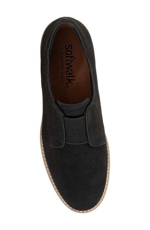 Softwalk ® Wexford Loafer In Black Nubuck