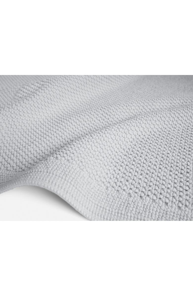 Coyuchi Cove Organic Cotton Bath Rug, Alternate, color, Seal