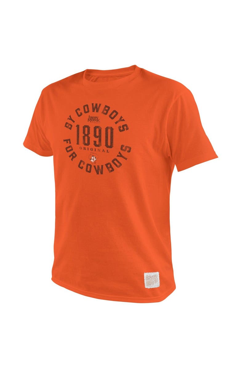 Retro Brand Men's Original Retro Brand Orange Oklahoma State Cowboys 1890 Original By Cowboys For Cowboys T-Shirt, Alternate, color, Orange
