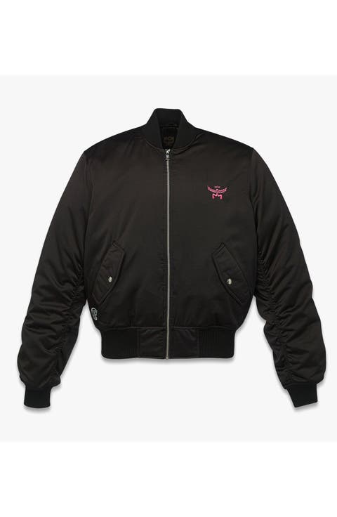 x SNIPES Satin Bomber Jacket