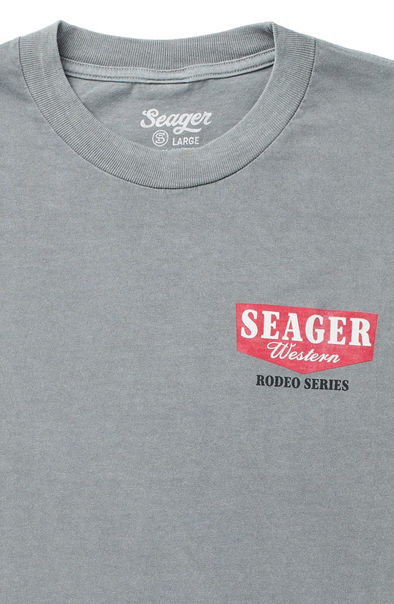 Seager Co Premium Rodeo Series Cotton Graphic T-Shirt, Alternate, color, Pigment Grey