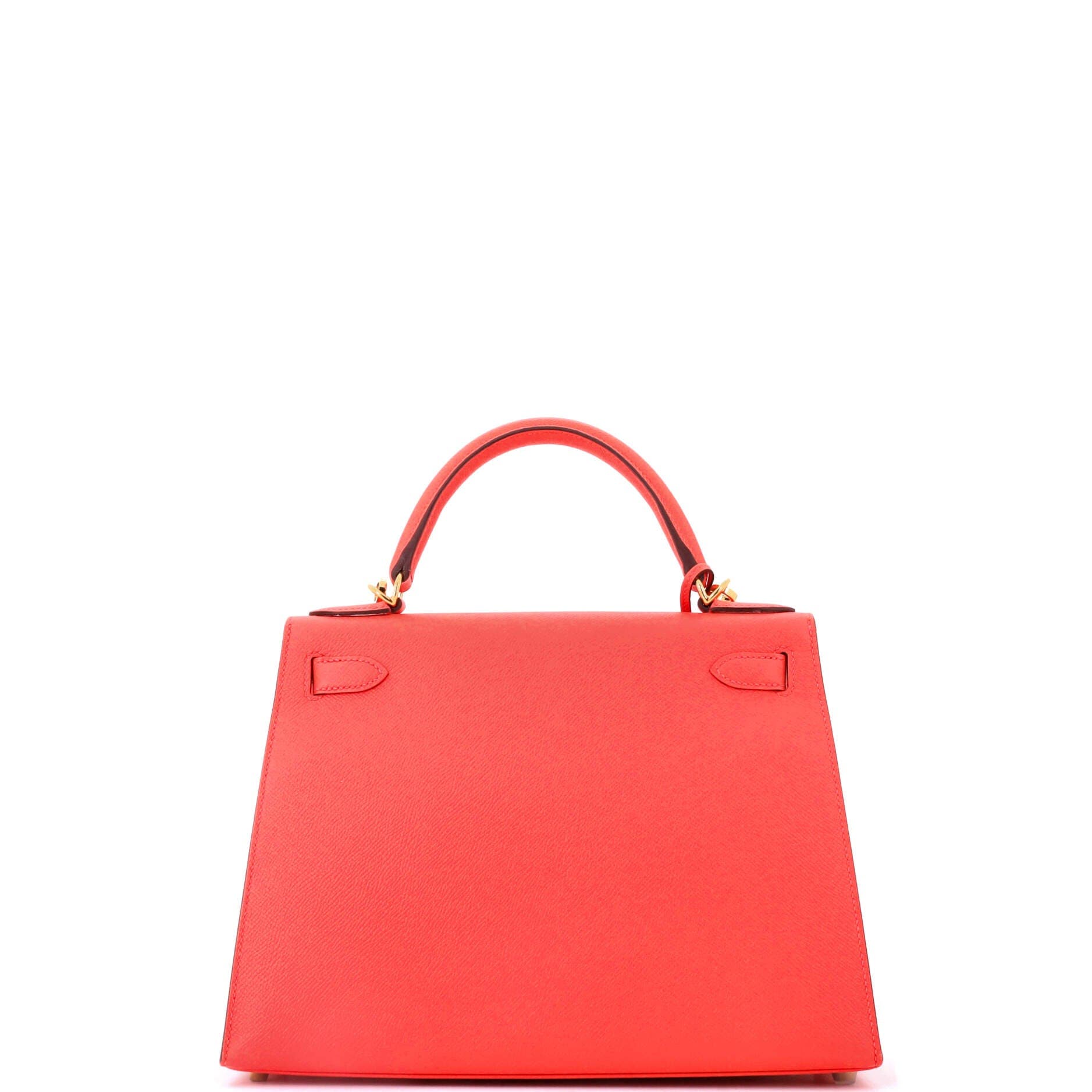 Kelly Handbag Red Epsom with Gold Hardware 28, Alternate, color, Red