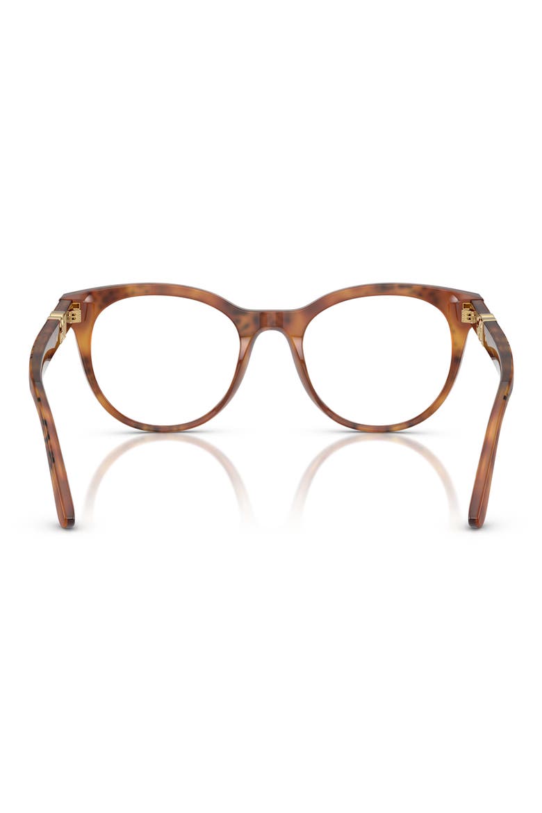 52mm Round Optical Glasses, Alternate, color, HAVANA