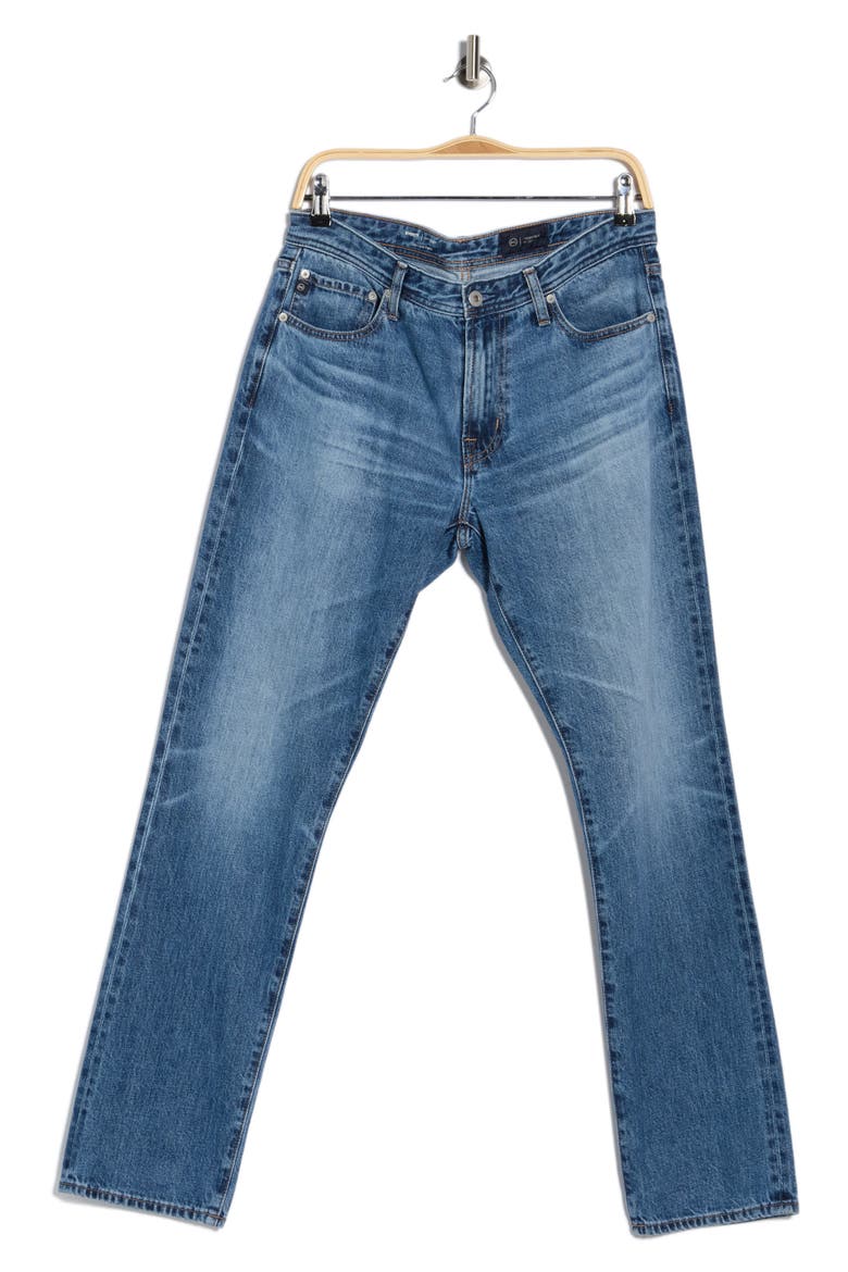 Everett Slim Straight Leg Jeans, Alternate, color, ROSWELL