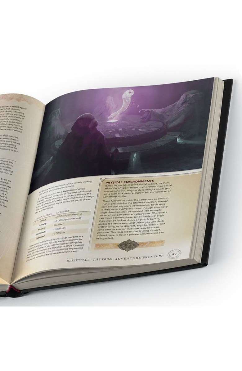 Modiphius Entertainment Dune, Core Rulebook, Alternate, color, Multicolored
