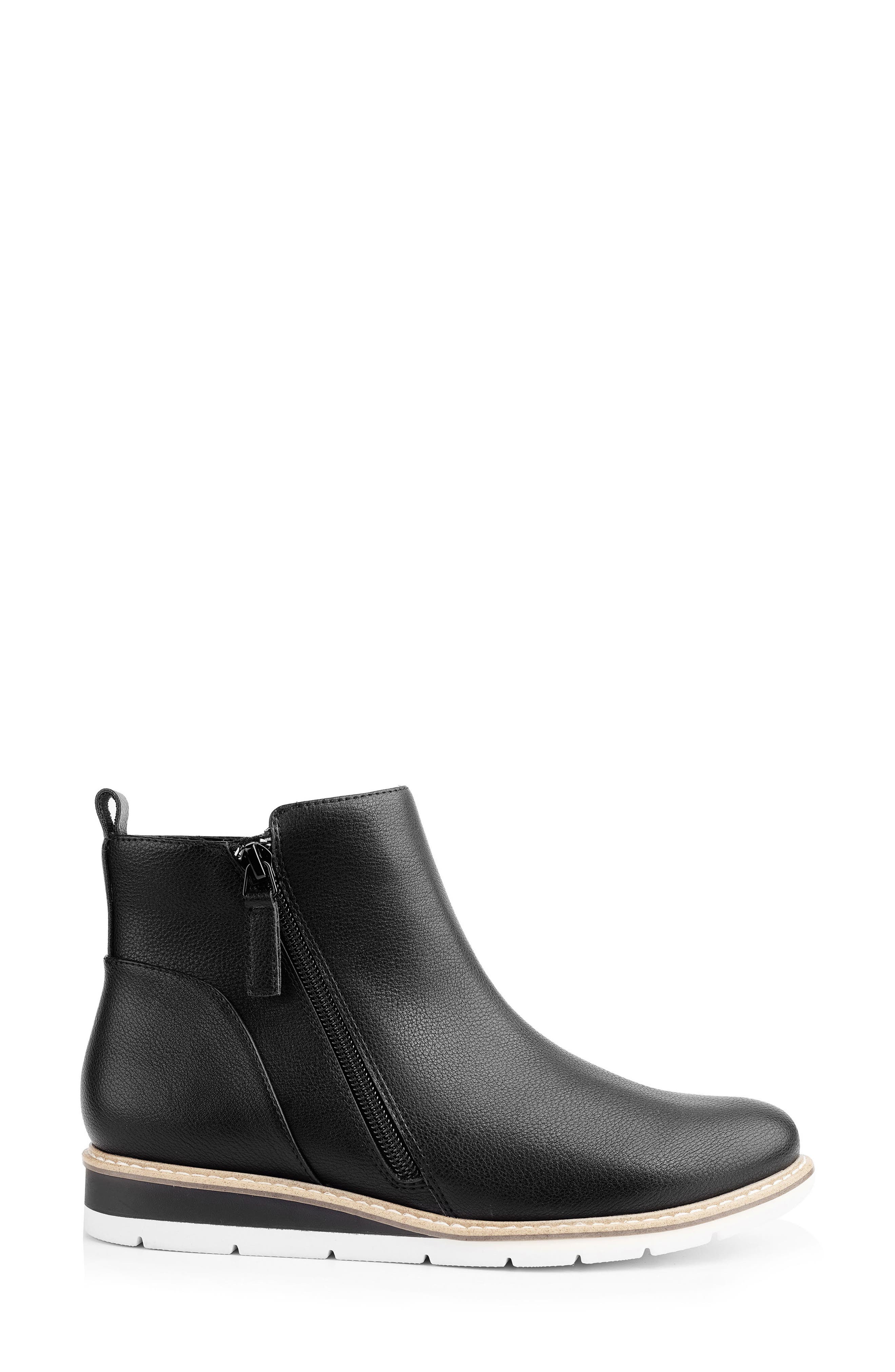 Me Too Arlow Wedge Boot Boot, Alternate, color, Black