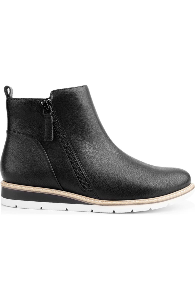 Me Too Arlow Wedge Boot Boot, Alternate, color, Black