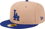 New Era Men's New Era Khaki Los Angeles Dodgers 59FIFTY Fitted Hat