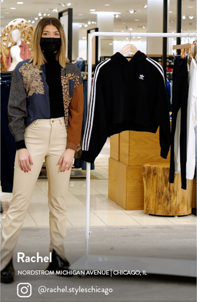 Cropped Fleece Hoodie, sales video thumbnail