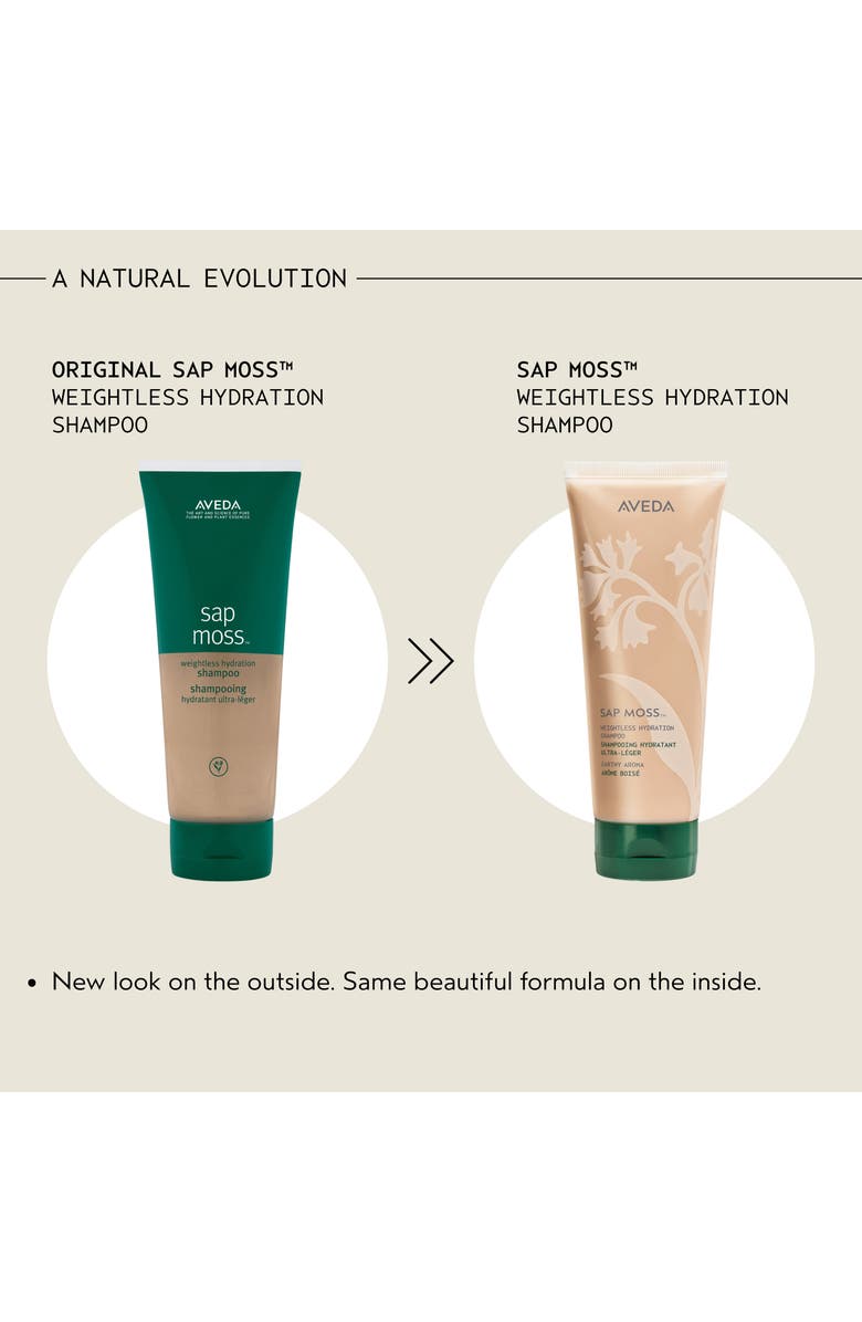 Aveda sap moss<sup>™</sup> Weightless Hydrating Shampoo, Alternate, color, 