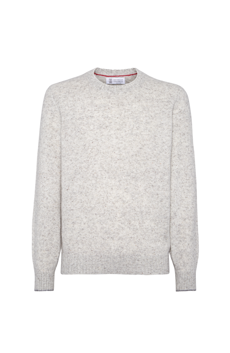 Brunello Cucinelli Knop sweater, Main, color, Light Grey