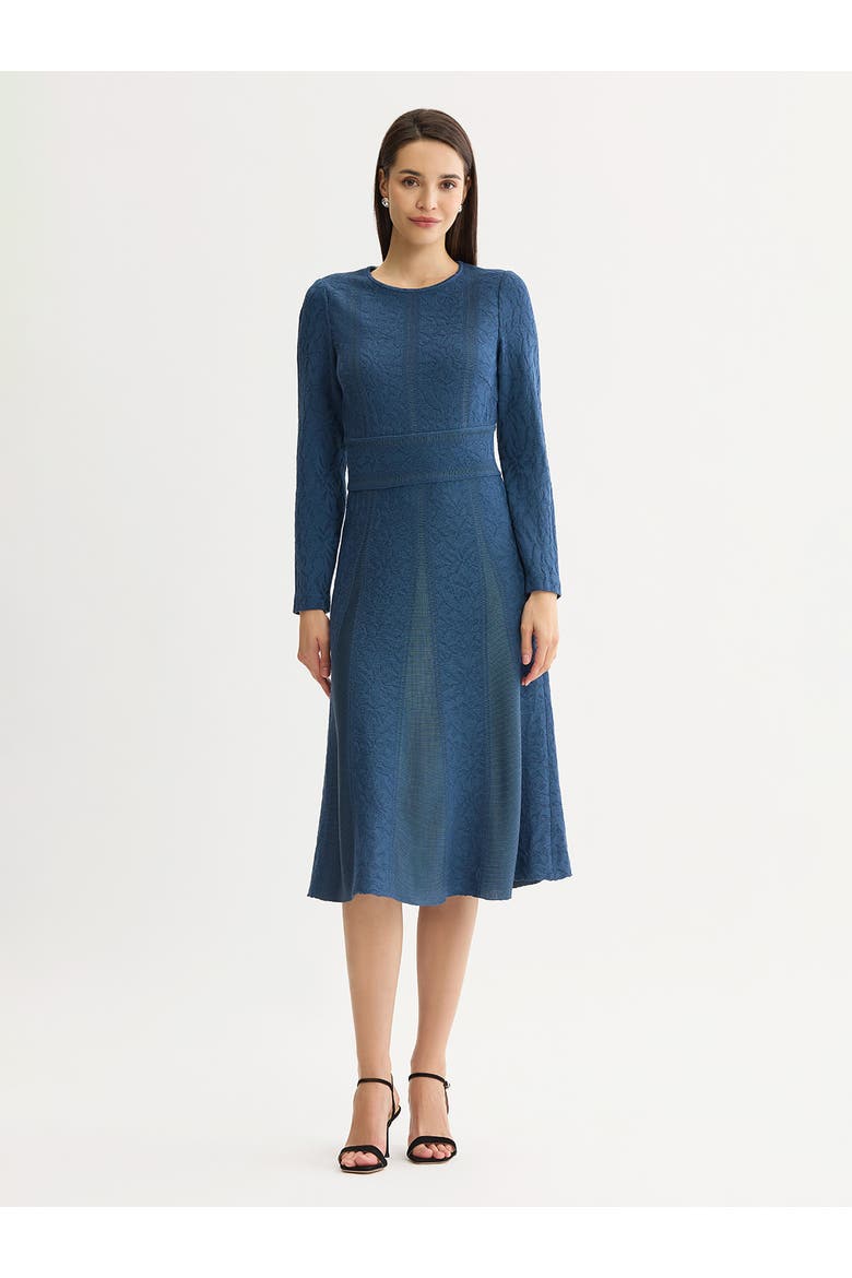 Floral Pane Soft Knit Maxi Dress, Main, color, Stardust