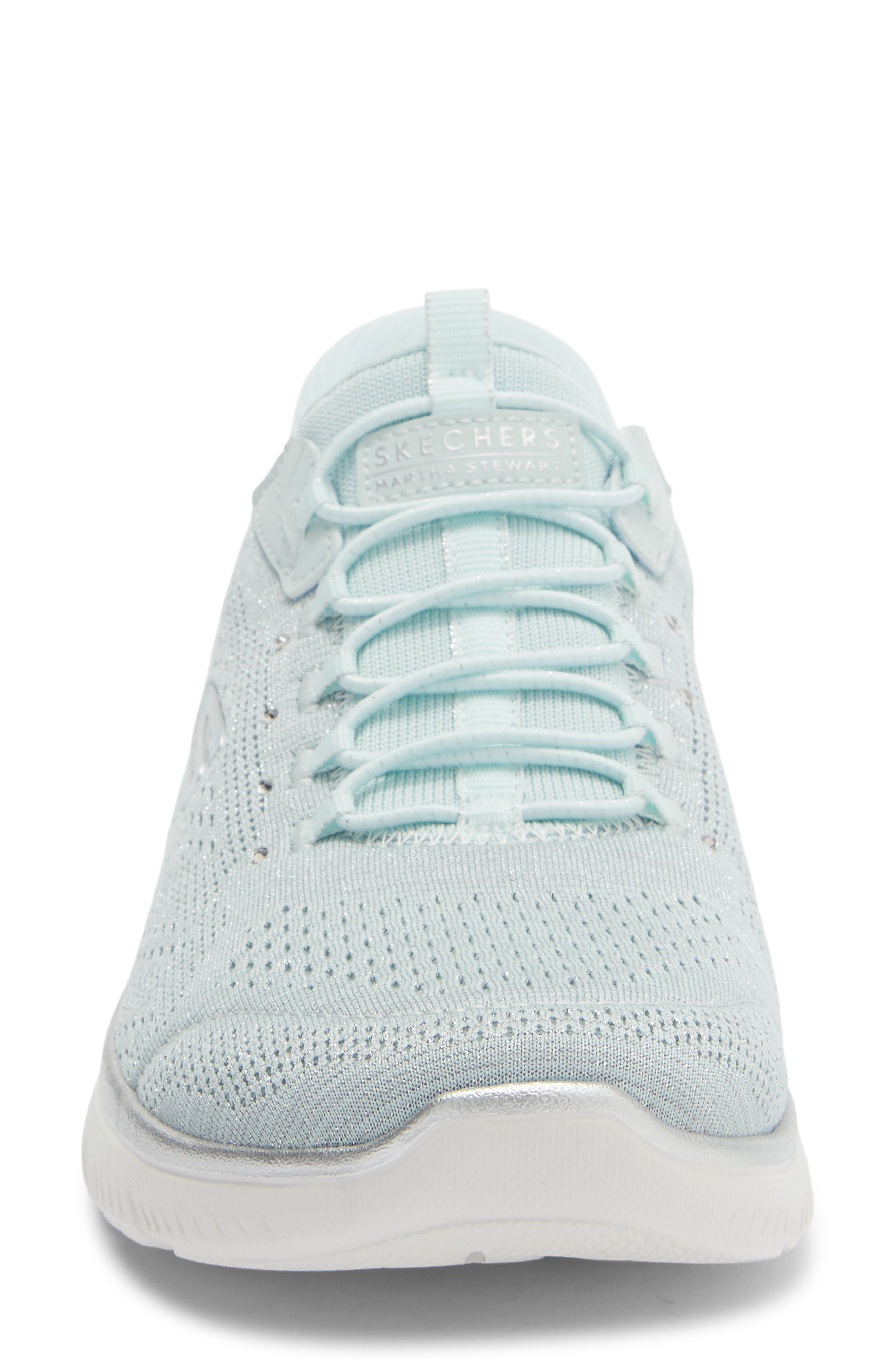 SKECHERS x Martha Stewart Slip-In<sup>®</sup> Sneaker, Alternate, color, Light Blue