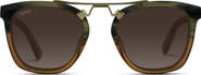 WMP Eyewear Demi - 51mm Oversized Square Polarized Sunglasses