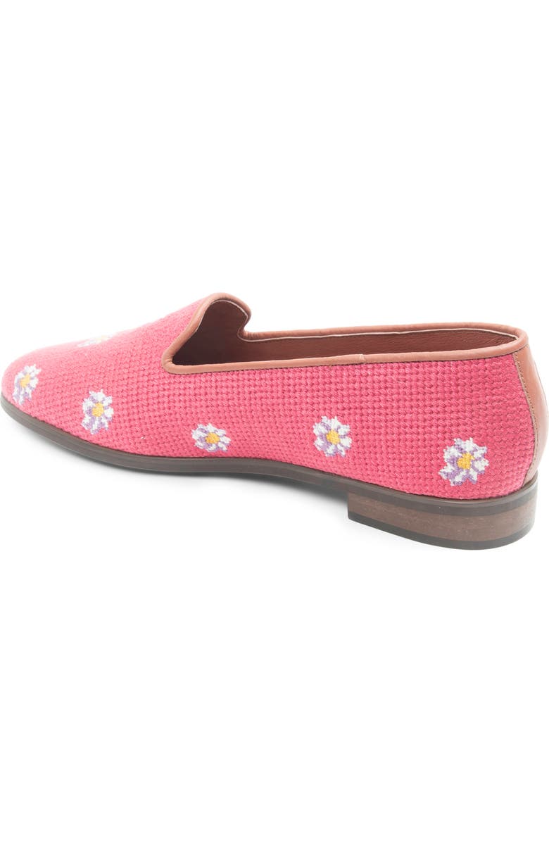 ByPaige Daisies Needlepoint Loafer, Alternate, color, Pink