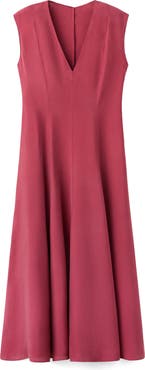 MANGO Sleeveless Midi Dress