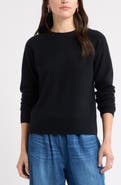 Caslon® Wool & Cashmere Raglan Sweater