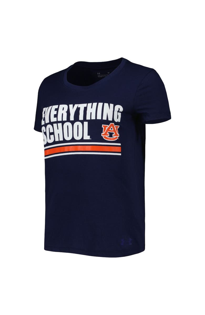 Under Armour Women's Under Armour Navy Auburn Tigers Auburn Everything School T-Shirt, Alternate, color, Navy