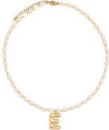 Petit Moments Dainty Initial Pendant Necklace