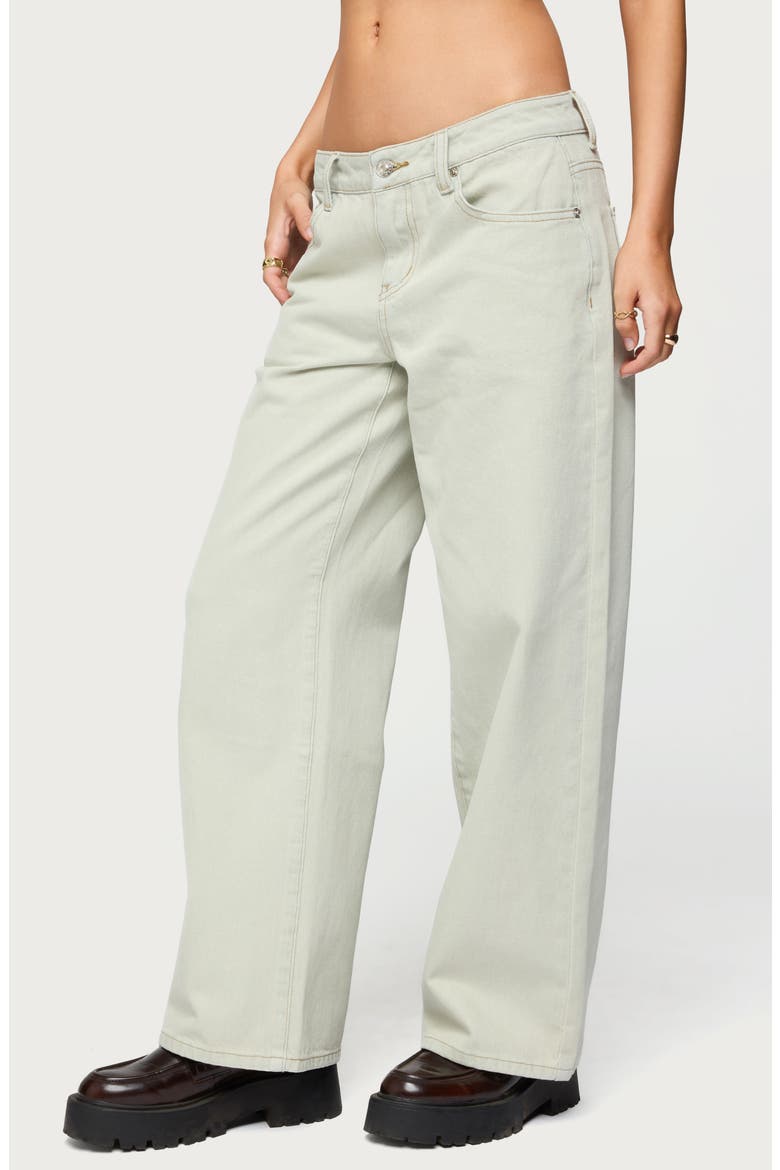 Raelynn Washed Low Rise Wide Leg Jeans, Alternate, color, BLUE-VINTAGE-WASHED