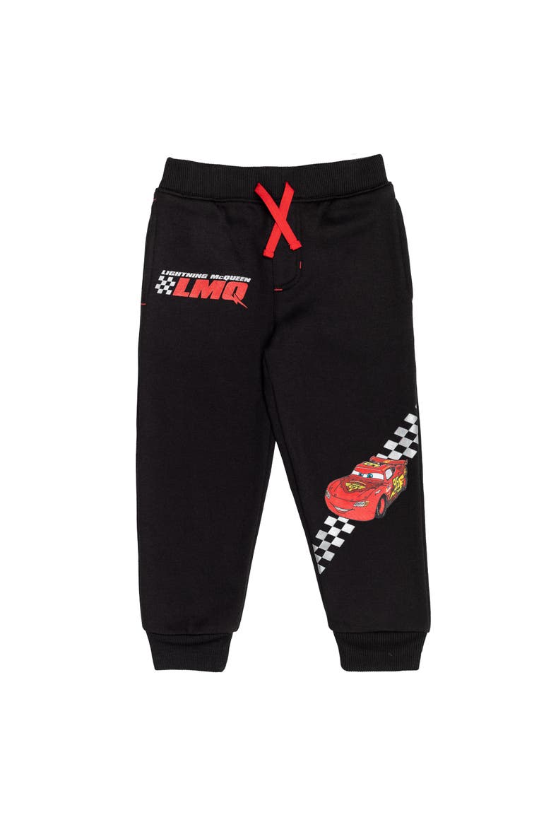 Mickey Mouse Fleece Jogger Pants 2-Pack, Alternate, color, Lightning McQueen Red