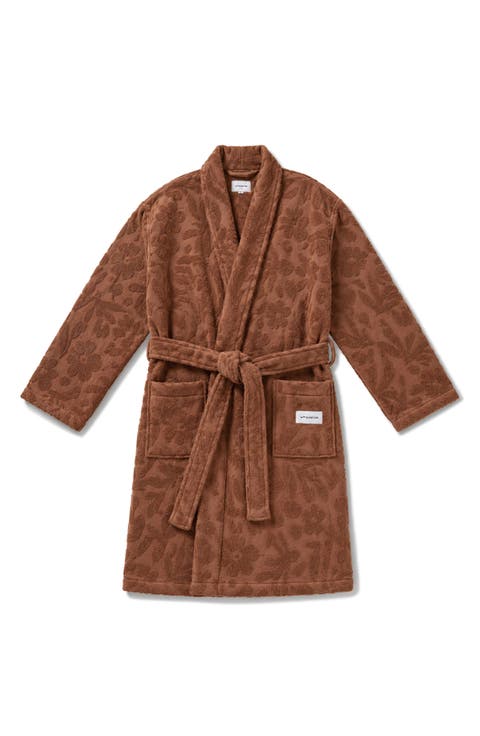 Sunny Sculpted Cotton Robe