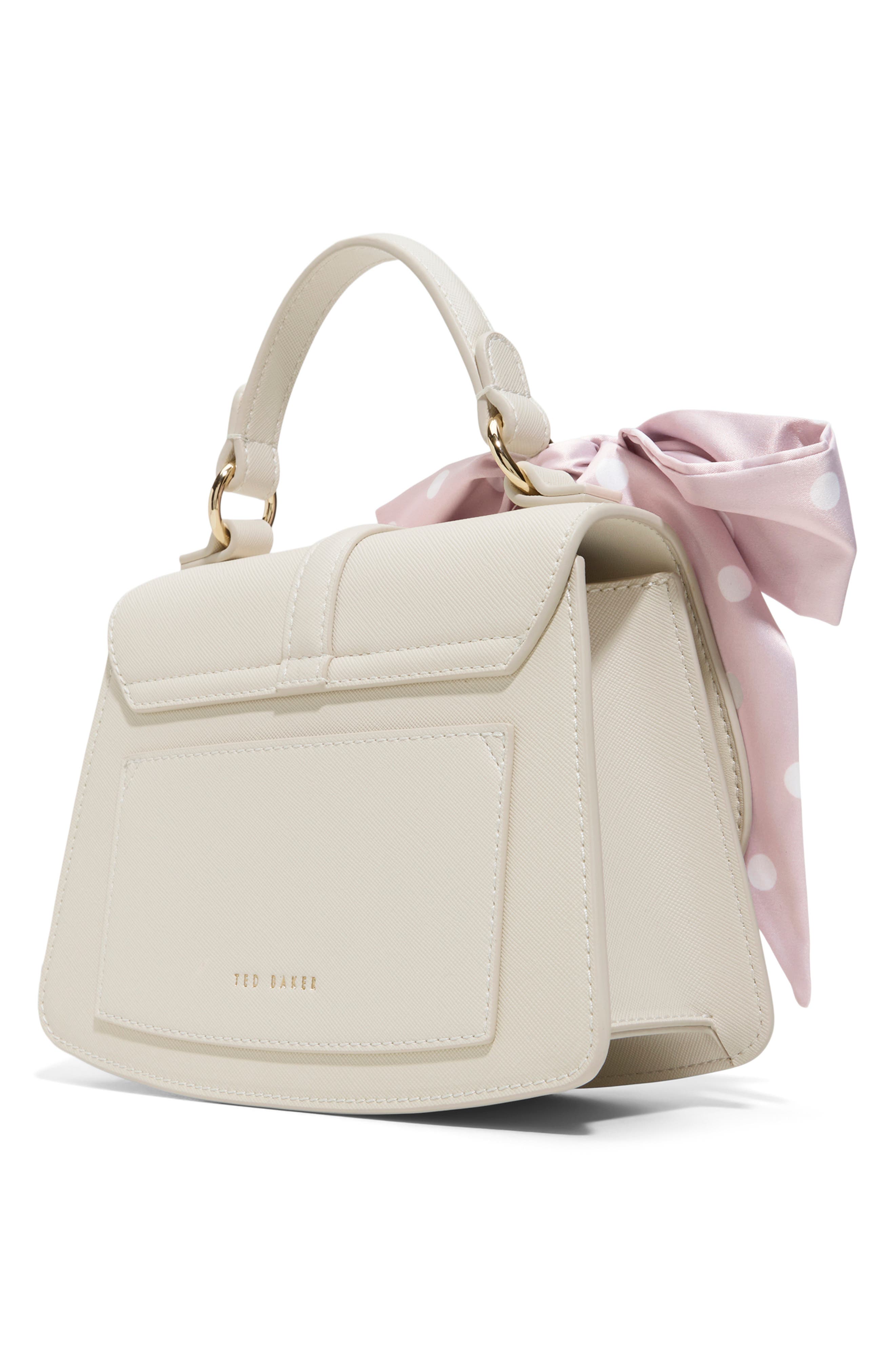 Ted Baker London Layla Crossbody Bag, Alternate, color, White/Bone
