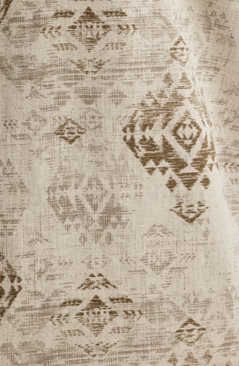 Pendleton Dawson Linen Blend Button-Up Shirt, Alternate, color, Agate Beach Olive