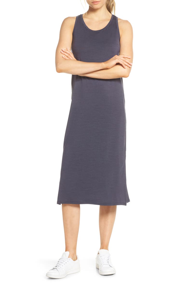 Yanni Cool-Lite™ Midi Tank Dress, Main, color, PANTHER
