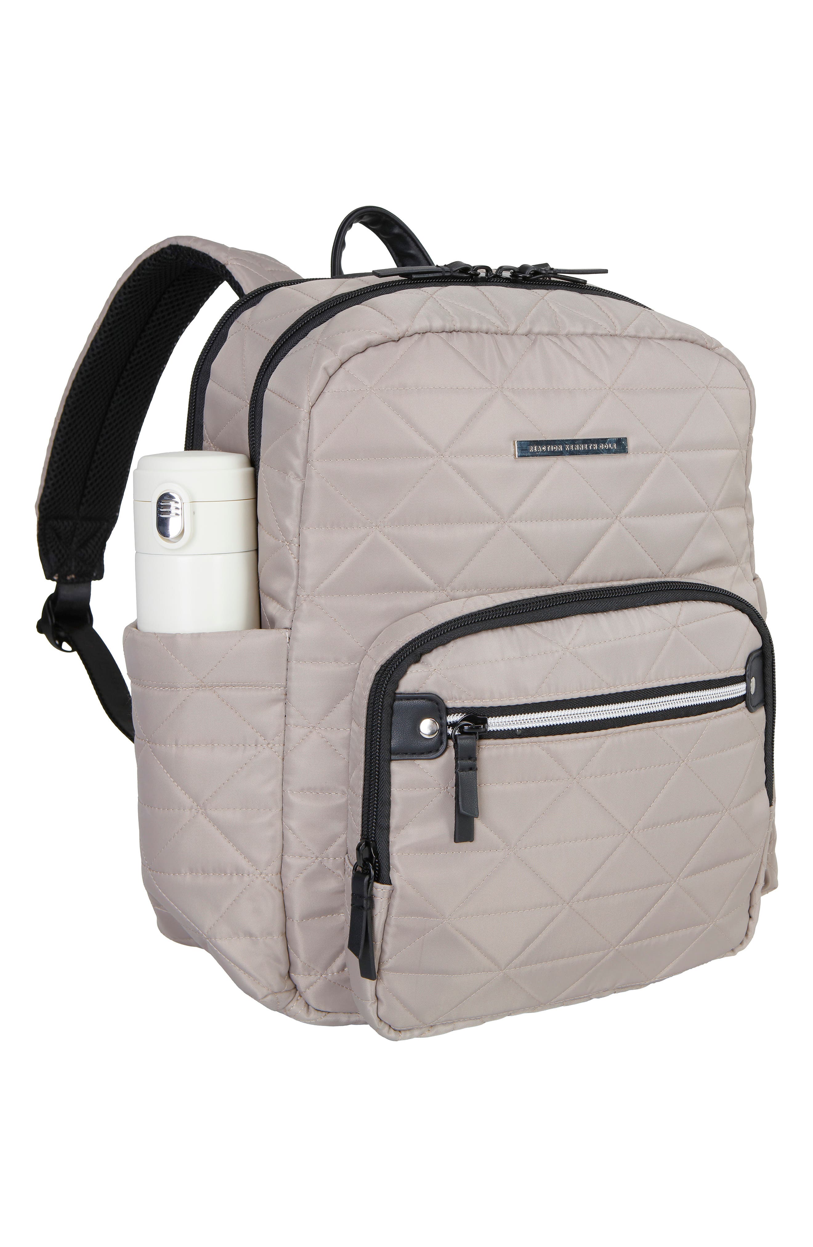 Kenneth Cole Emma Quilted Backpack, Alternate, color, Rye