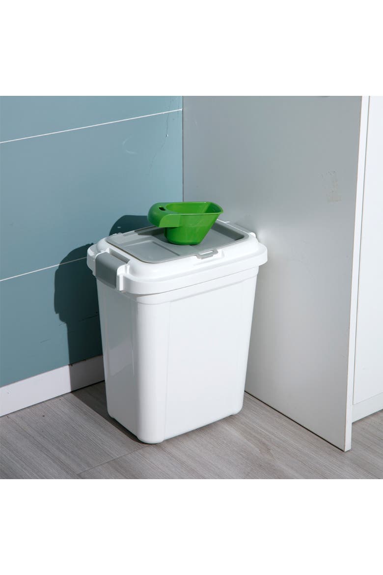 Airtight Pet Food Storage Container, Alternate, color, Multicolored