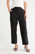 Vince Mid Rise Linen Blend Pants