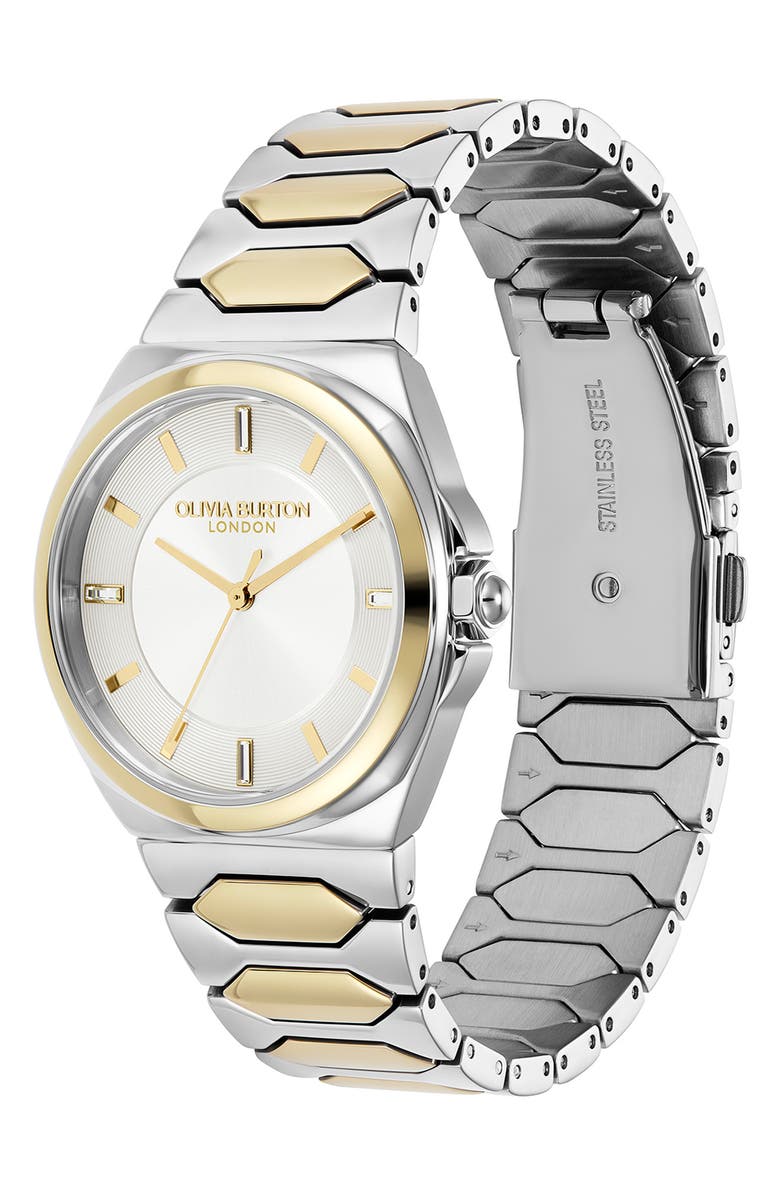 Olivia Burton Lustre Bracelet Watch, 34mm, Alternate, color, 