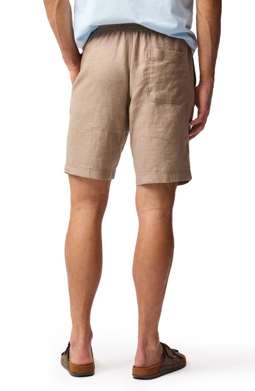 Rodd & Gunn Linen Shorts In Brown